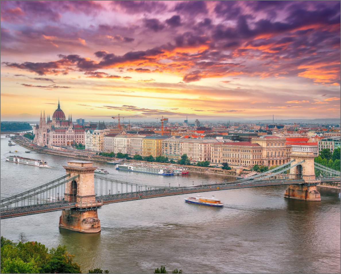 Budapest was created from three cities